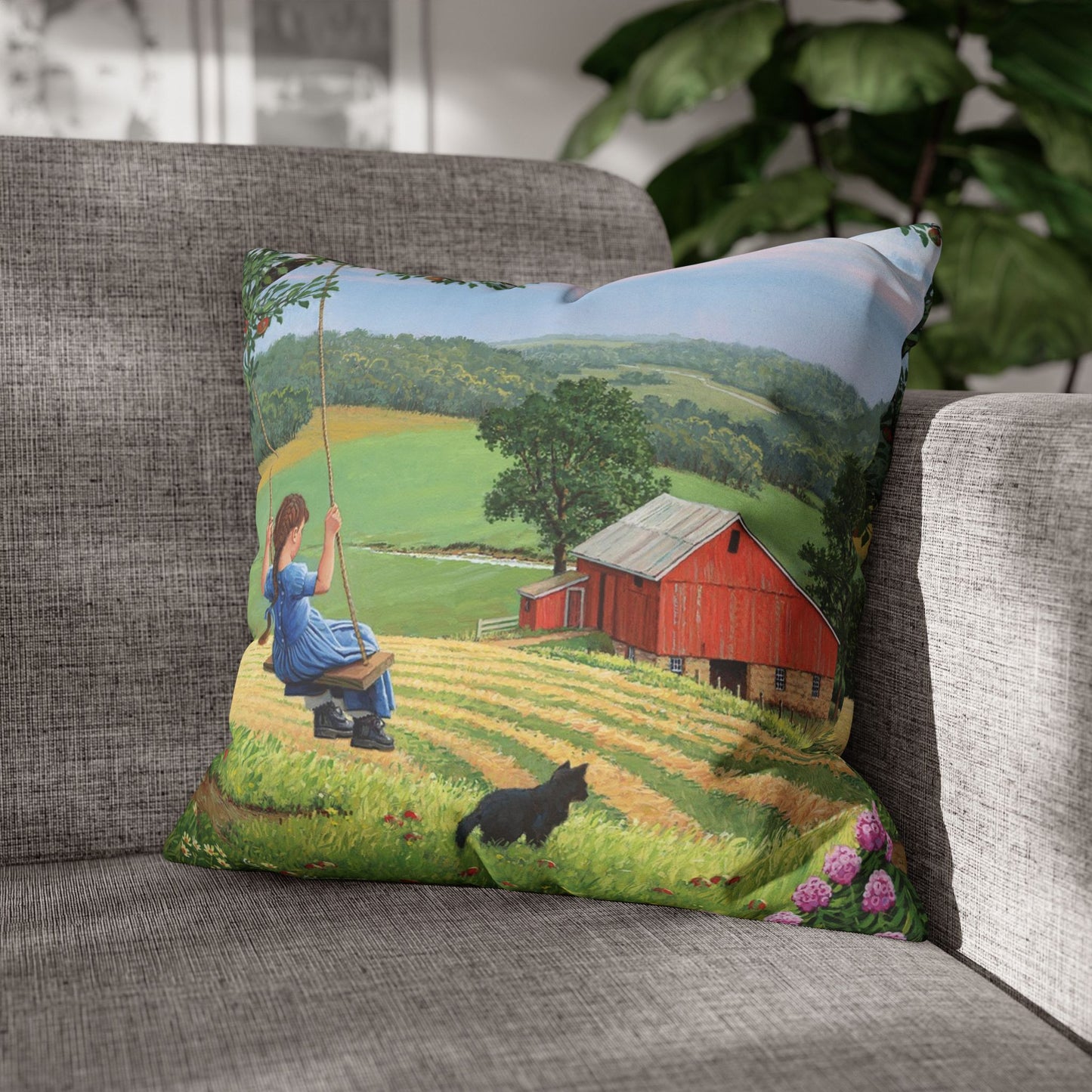 Pillow Cover (Swing Shift)