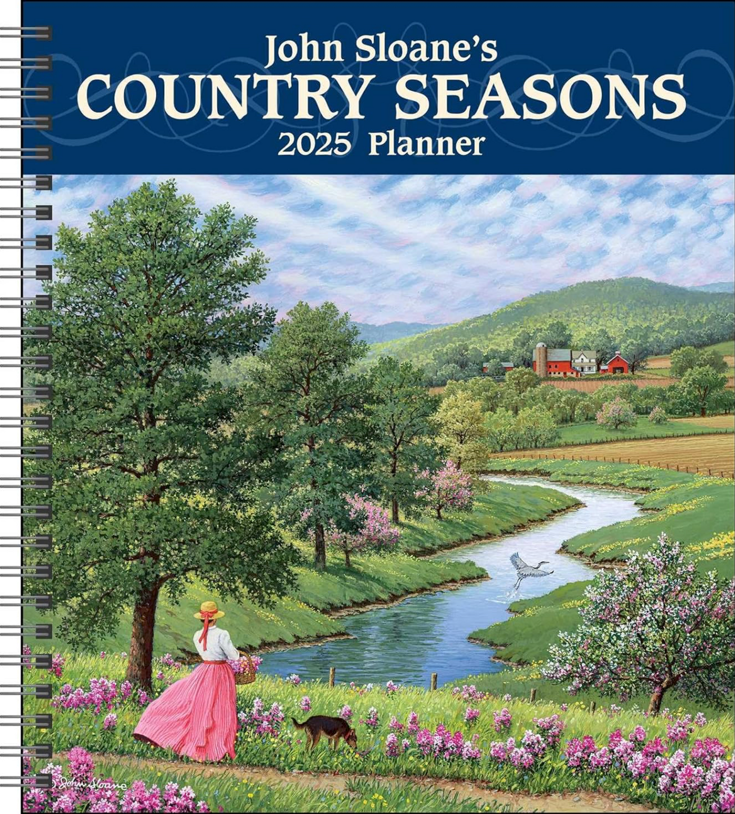 John Sloane's Country Seasons® 2025 Monthly/Weekly Planner