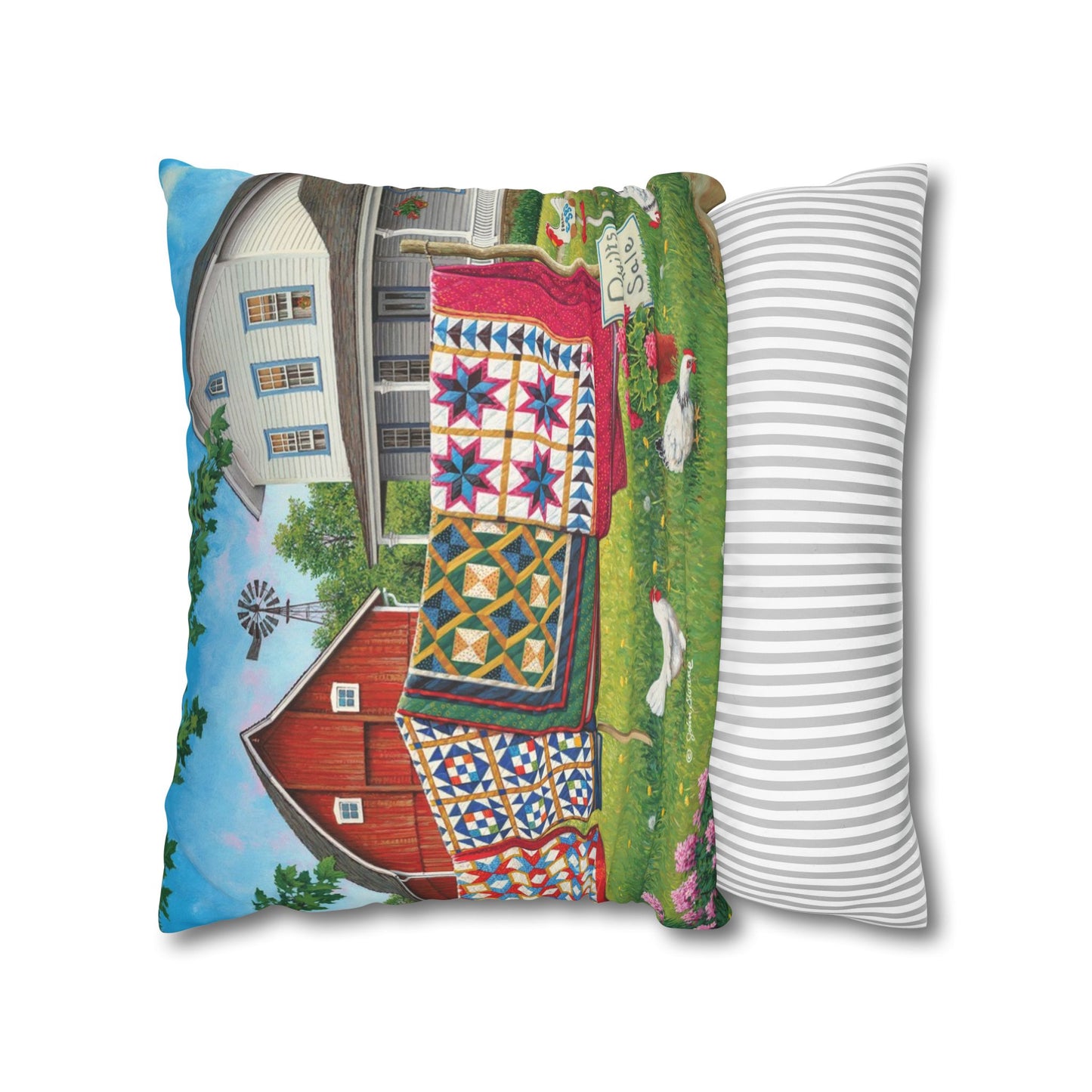 Pillow Cover (Fresh Eggs and More)