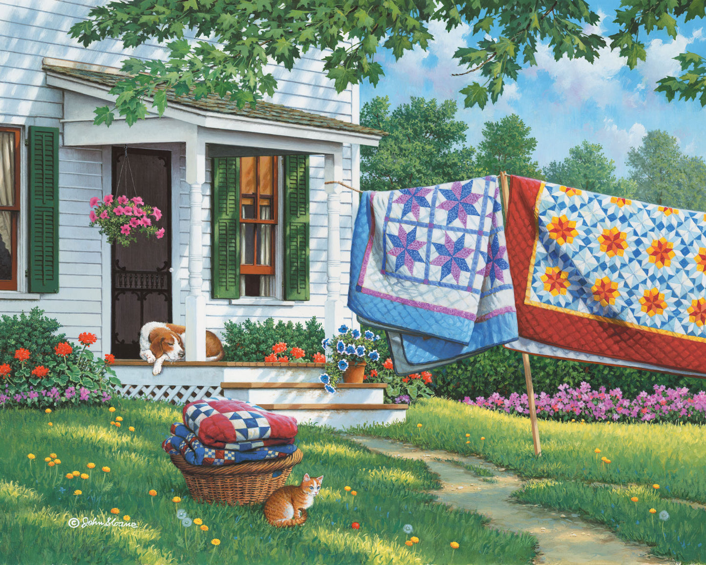 Calico Country - Puzzle by John Sloane
