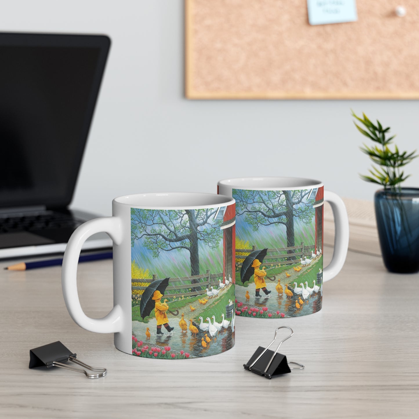 "A Good Day for Ducks" Mug