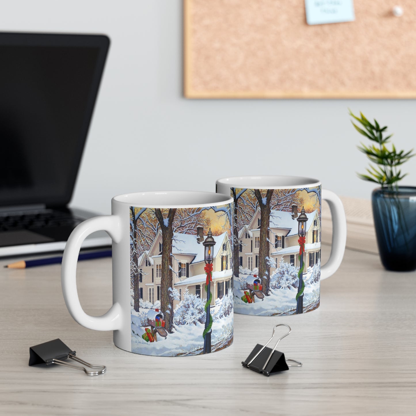 "Christmas Homestead" Mug