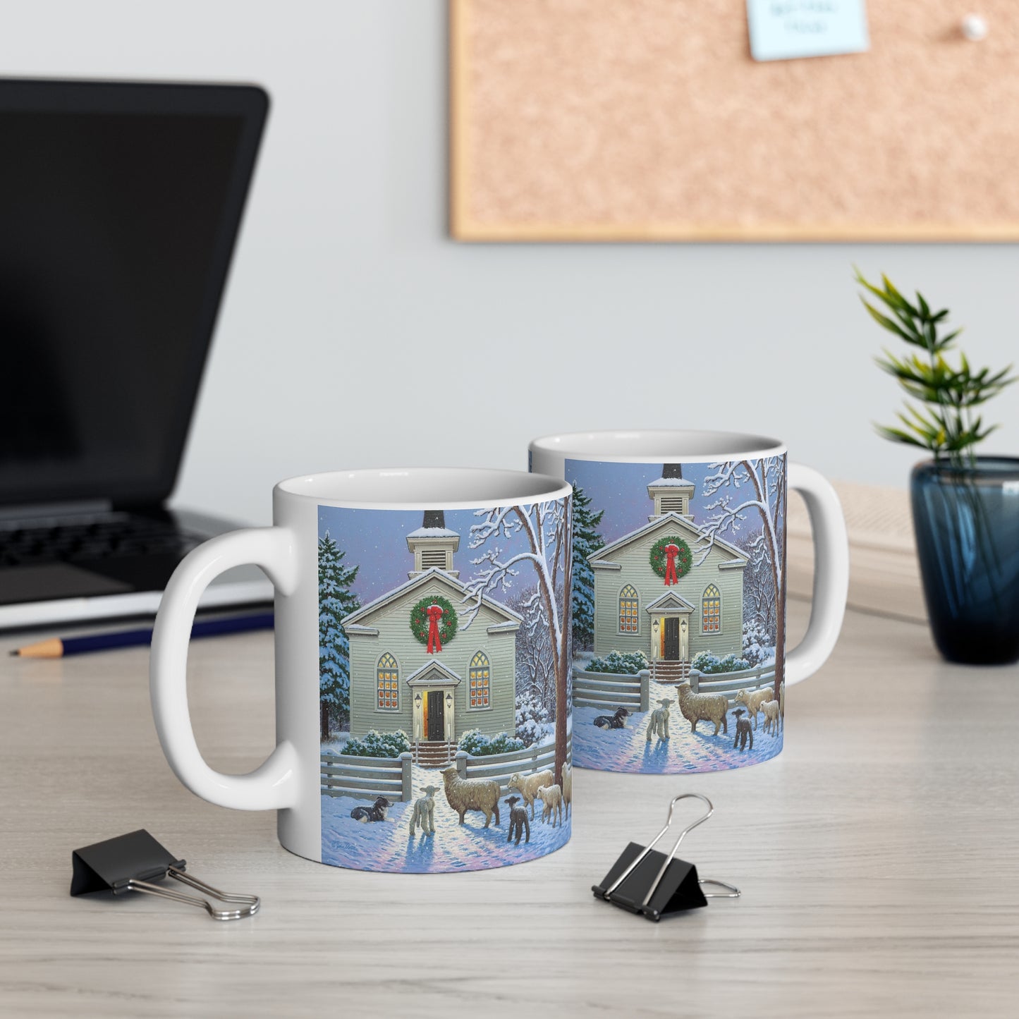 "Waiting for the Shepherd" Mug