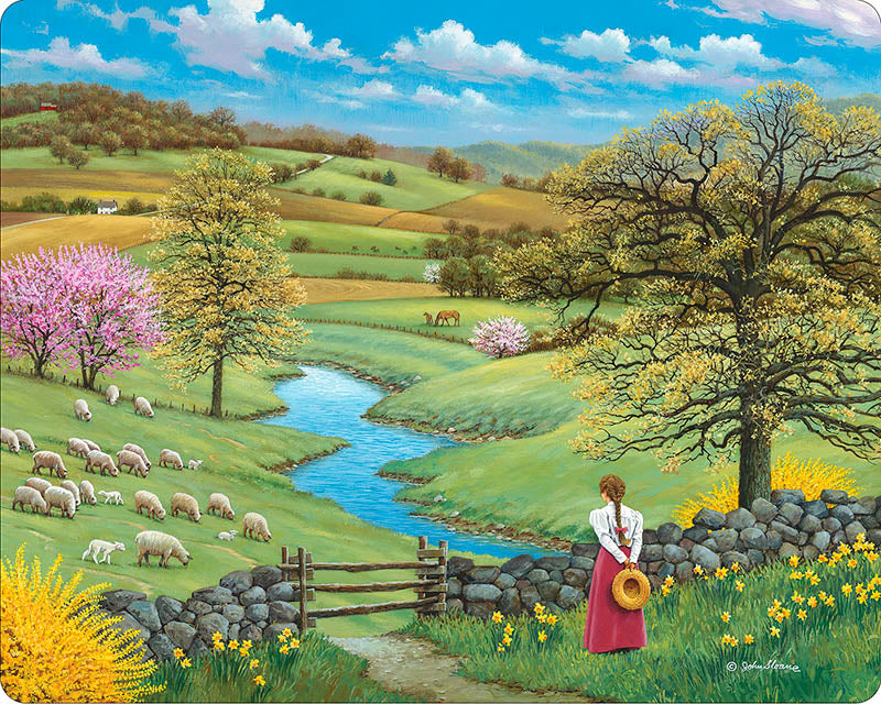 Refrigerator Art - "Feels Like Spring"