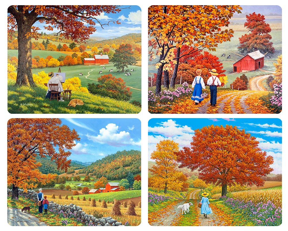 Golden Days Magnet Set