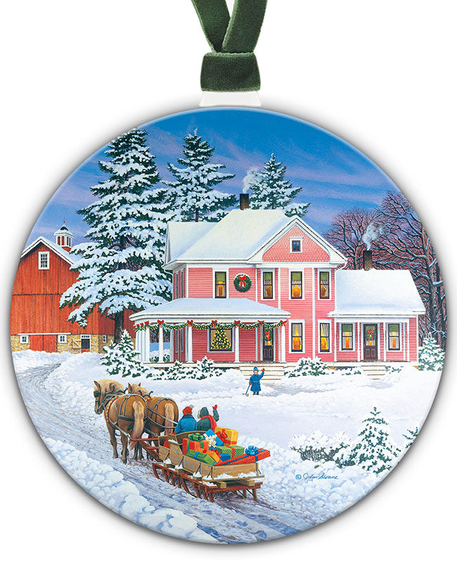 Ornament - "Home for the Holidays"