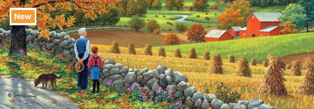I Remember When - Panoramic Puzzle by John Sloane