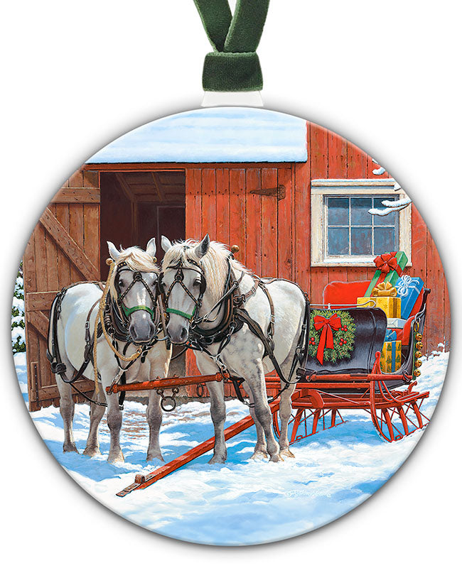 Ornament - "Ready to Jingle"