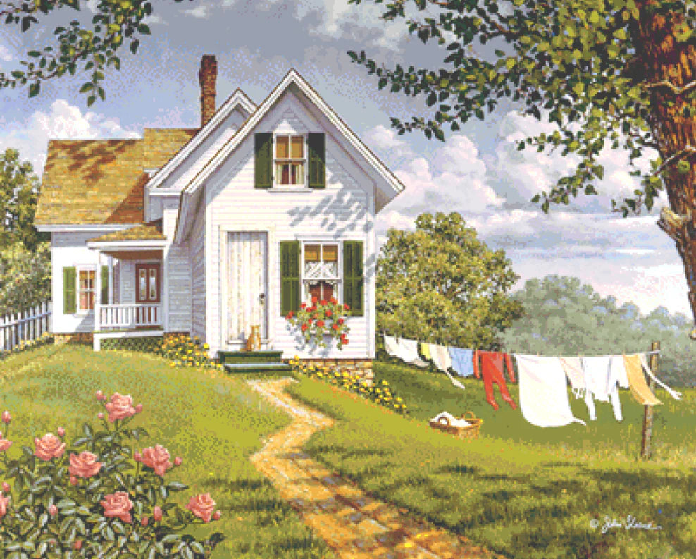 Summer Breeze - Cross Stitch Pattern