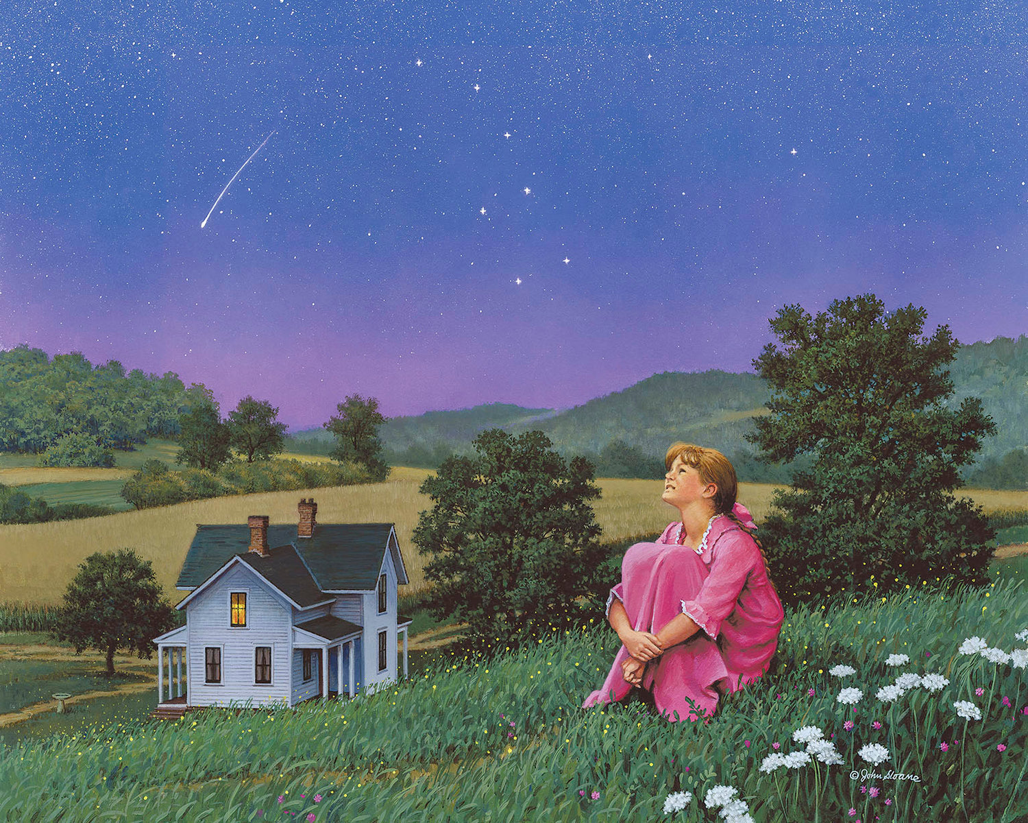 "Summer Night" by John Sloane