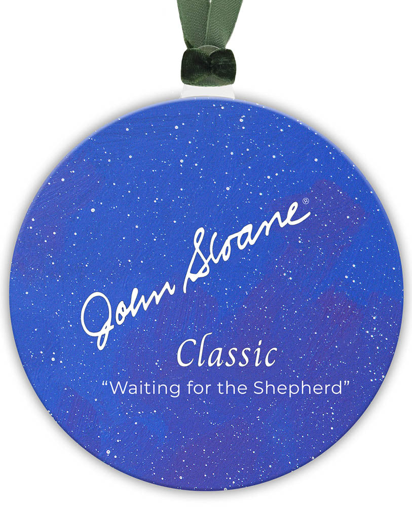 Ornament - "Waiting for the Shepherd" (Classic)
