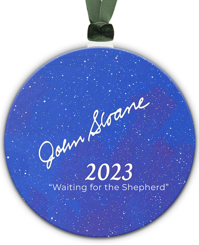 Ornament - "Waiting for the Shepherd"