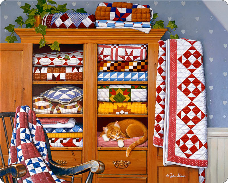 Refrigerator Art - "Winter Dreams"