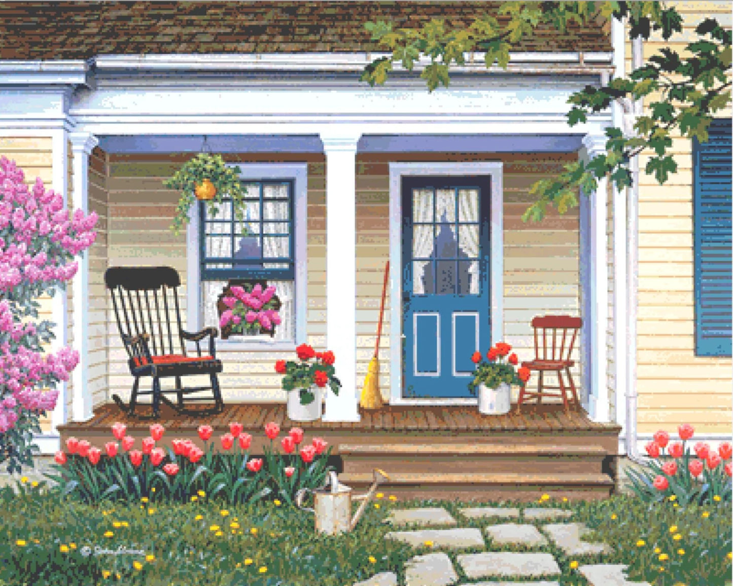 Cozy Corner - Cross Stitch Pattern