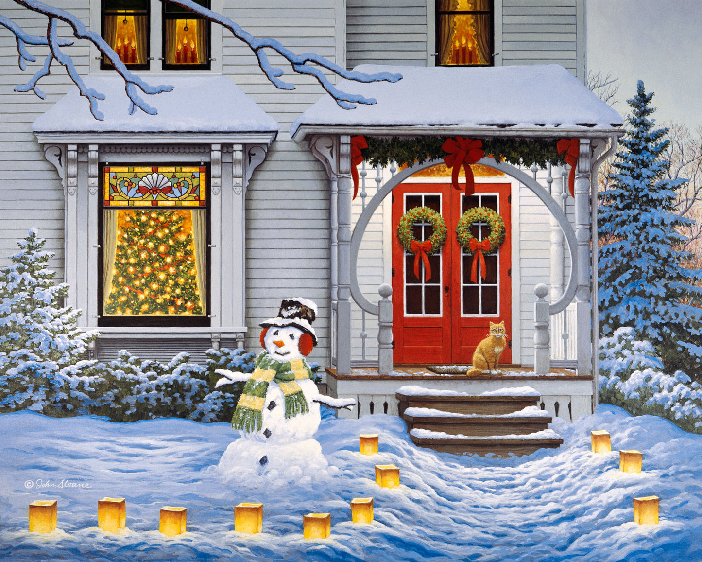 All Aglow - Puzzle by John Sloane