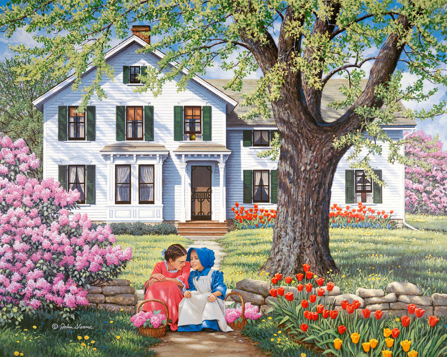 Best Friends - Puzzle by John Sloane