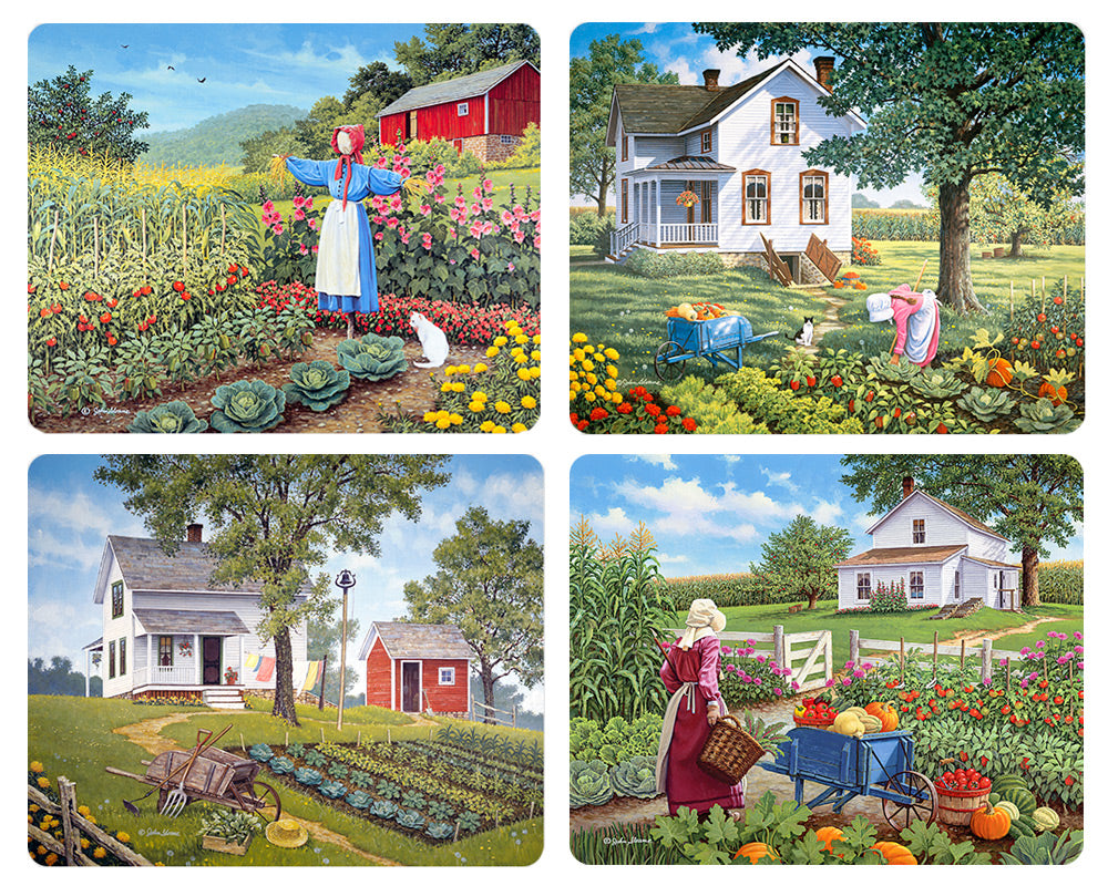 Country Gardens Magnet Set
