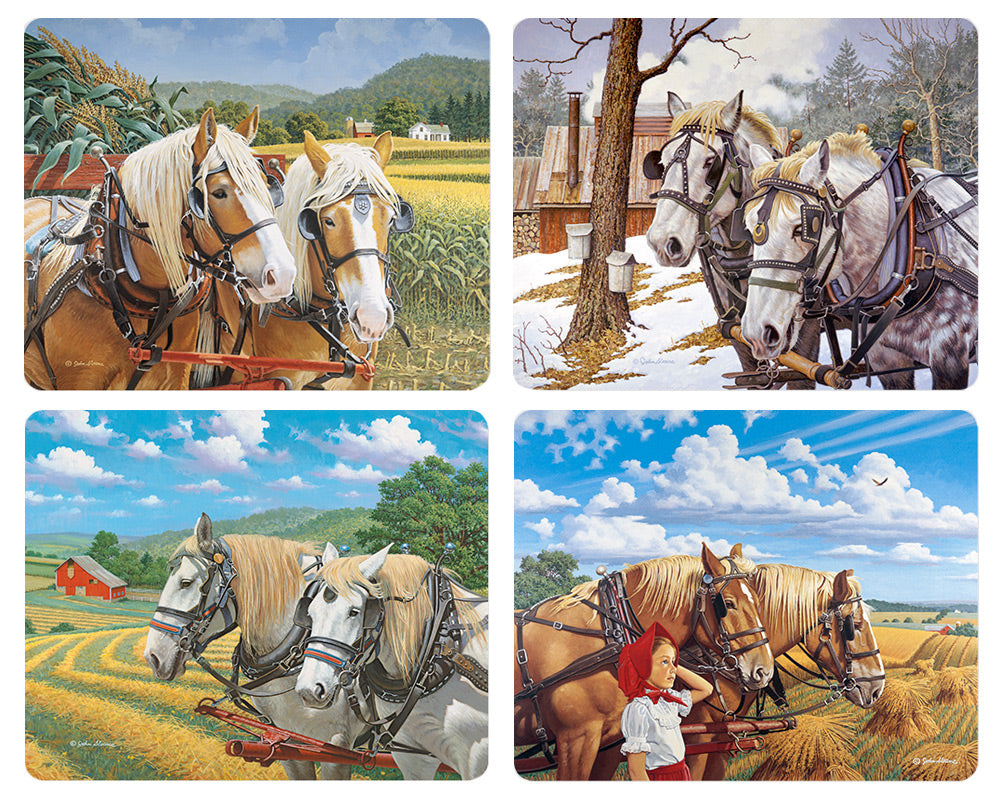 Horses Magnet Set