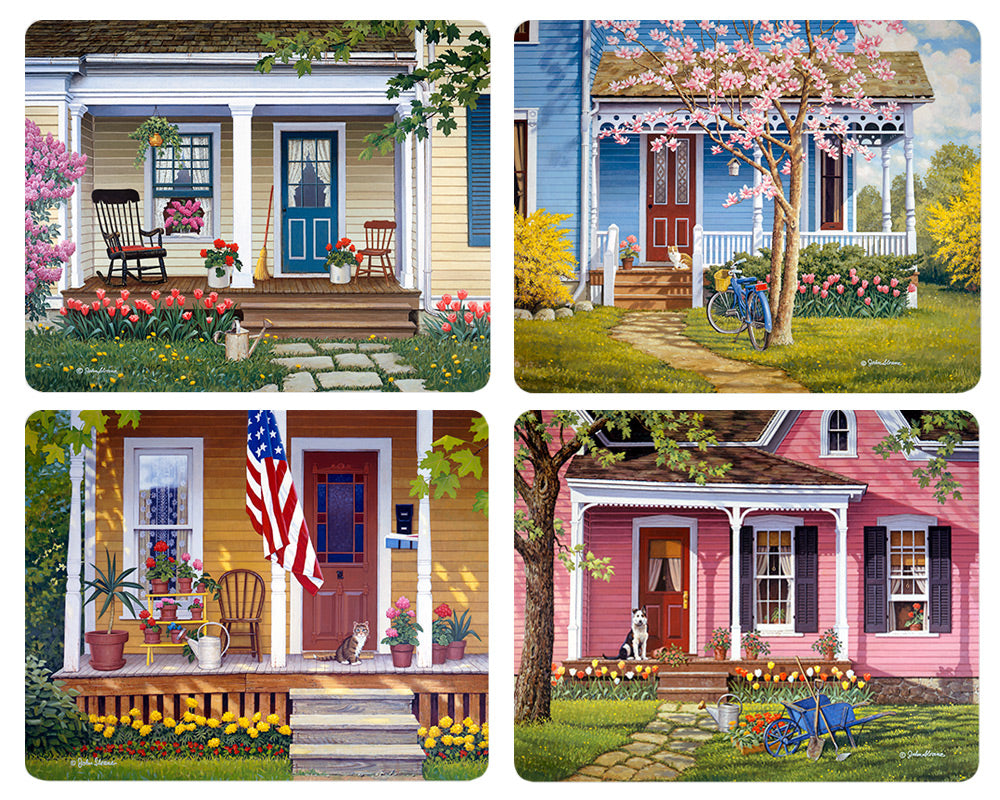 On the Porch Magnet Set