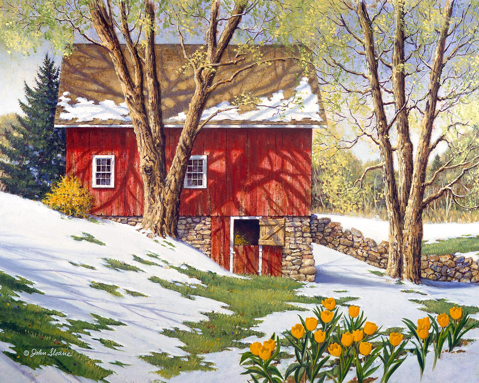 Spring Thaw © John Sloane – John Sloane Art