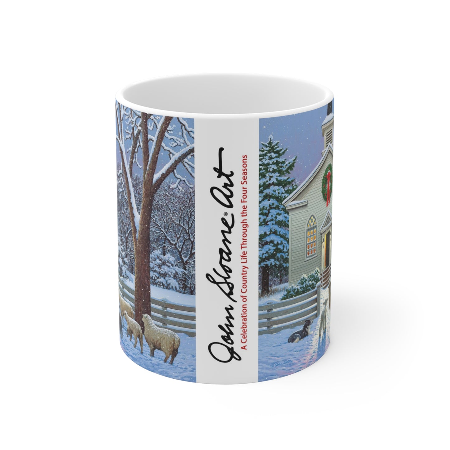 "Waiting for the Shepherd" Mug