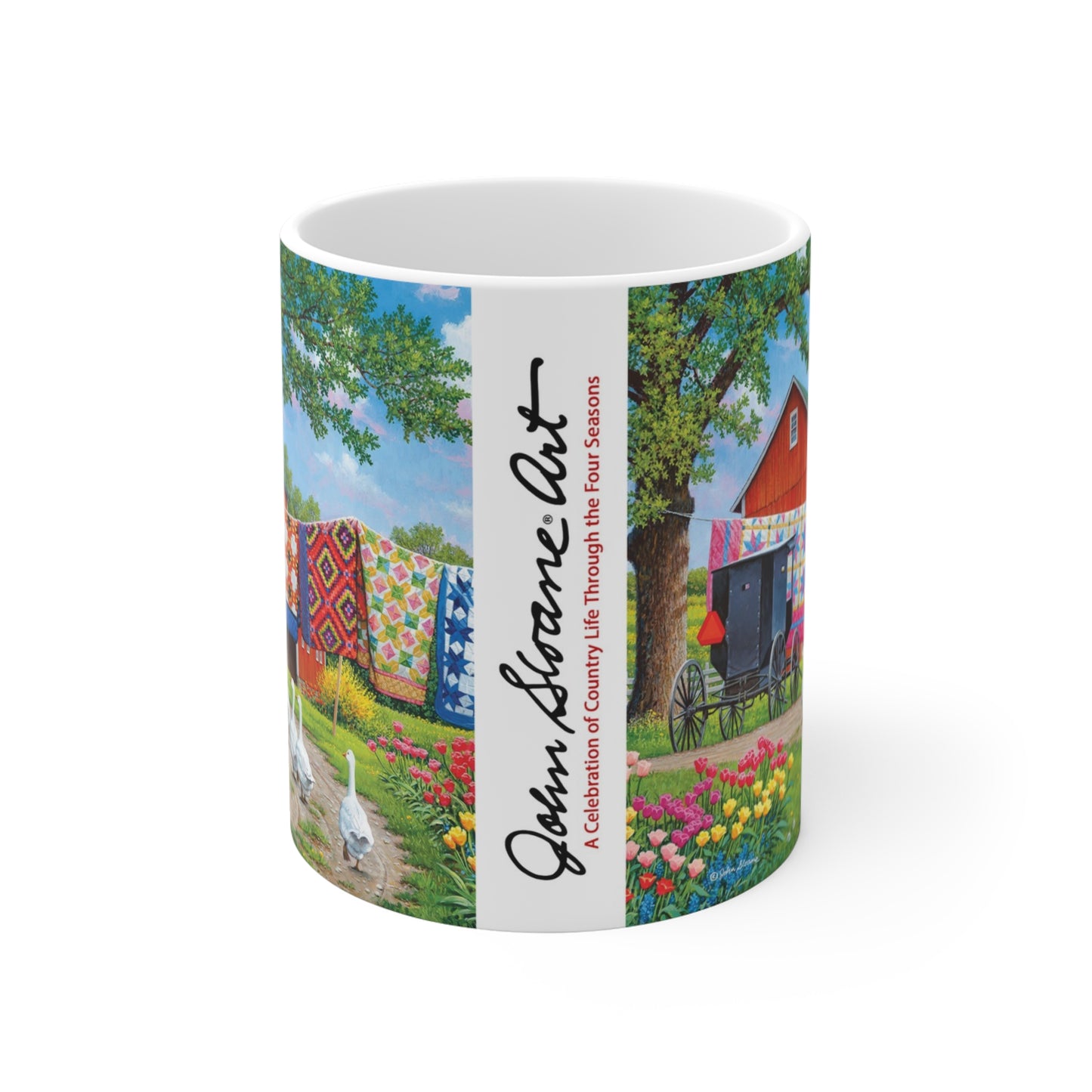 "Plain and Fancy" Mug