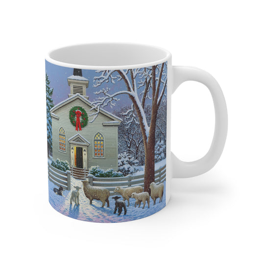 "Waiting for the Shepherd" Mug