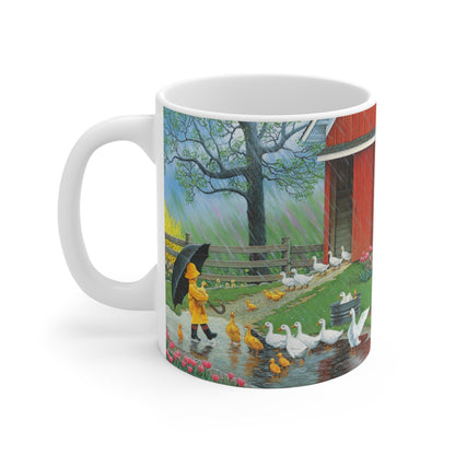 "A Good Day for Ducks" Mug