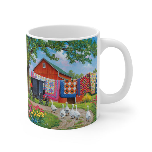 "Plain and Fancy" Mug