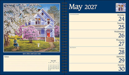 John Sloane's Country Seasons® 2027 Monthly/Weekly Planner