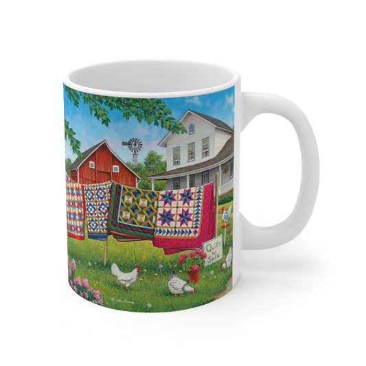 "Fresh Eggs and More" Mug