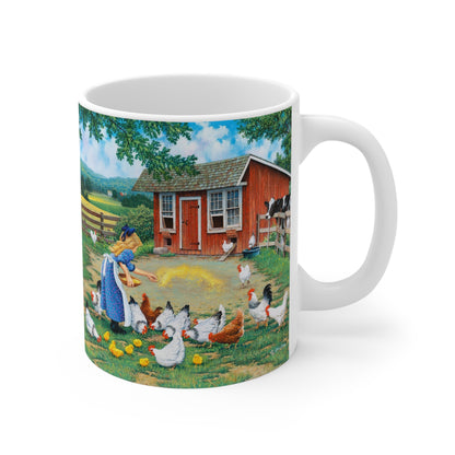 "Gather 'Round" Mug