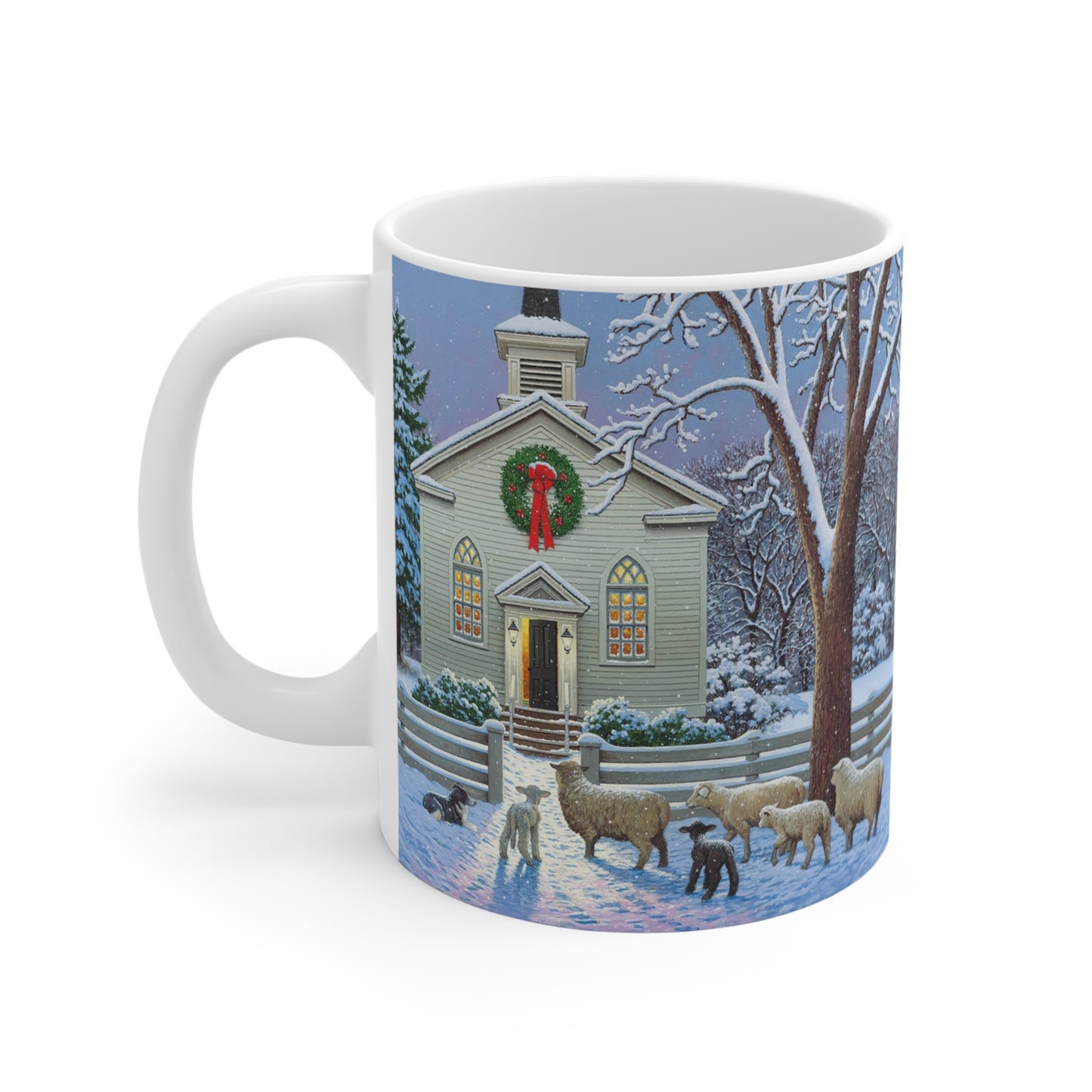 "Waiting for the Shepherd" Mug