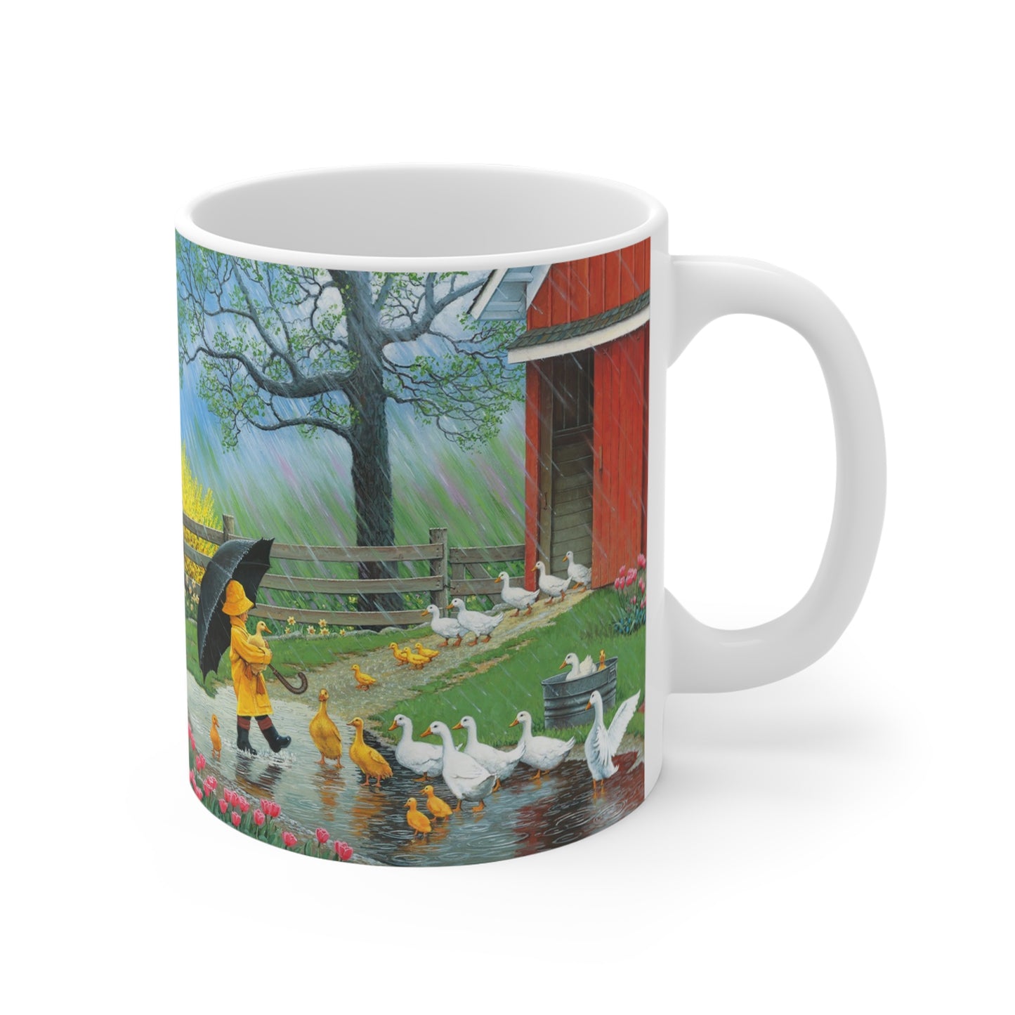 "A Good Day for Ducks" Mug