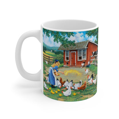 "Gather 'Round" Mug