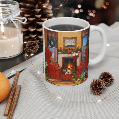 "Christmas Hearth" Mug