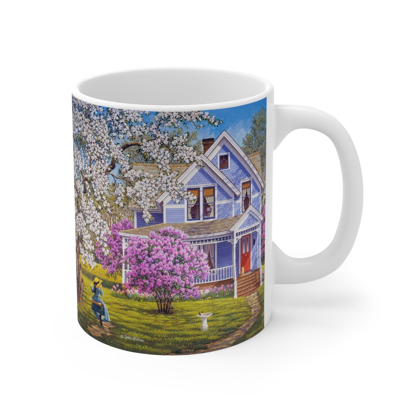 "Lilacs and Lace" Mug