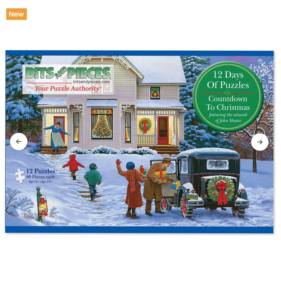 12 Days of Puzzles Advent Calendar
