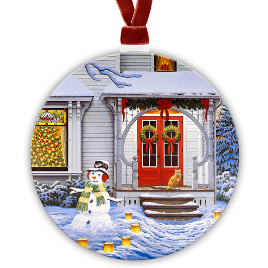 Holiday Ornament - "All Aglow"