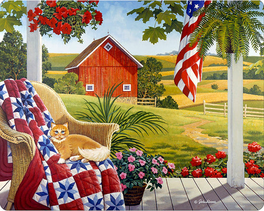 Refrigerator Art - "American Patchwork"