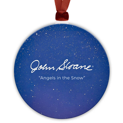 Holiday Ornament - "Angels in the Snow"