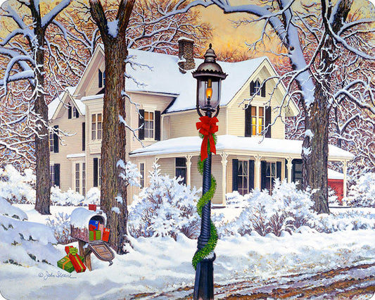 Refrigerator Art - "Christmas Homestead"