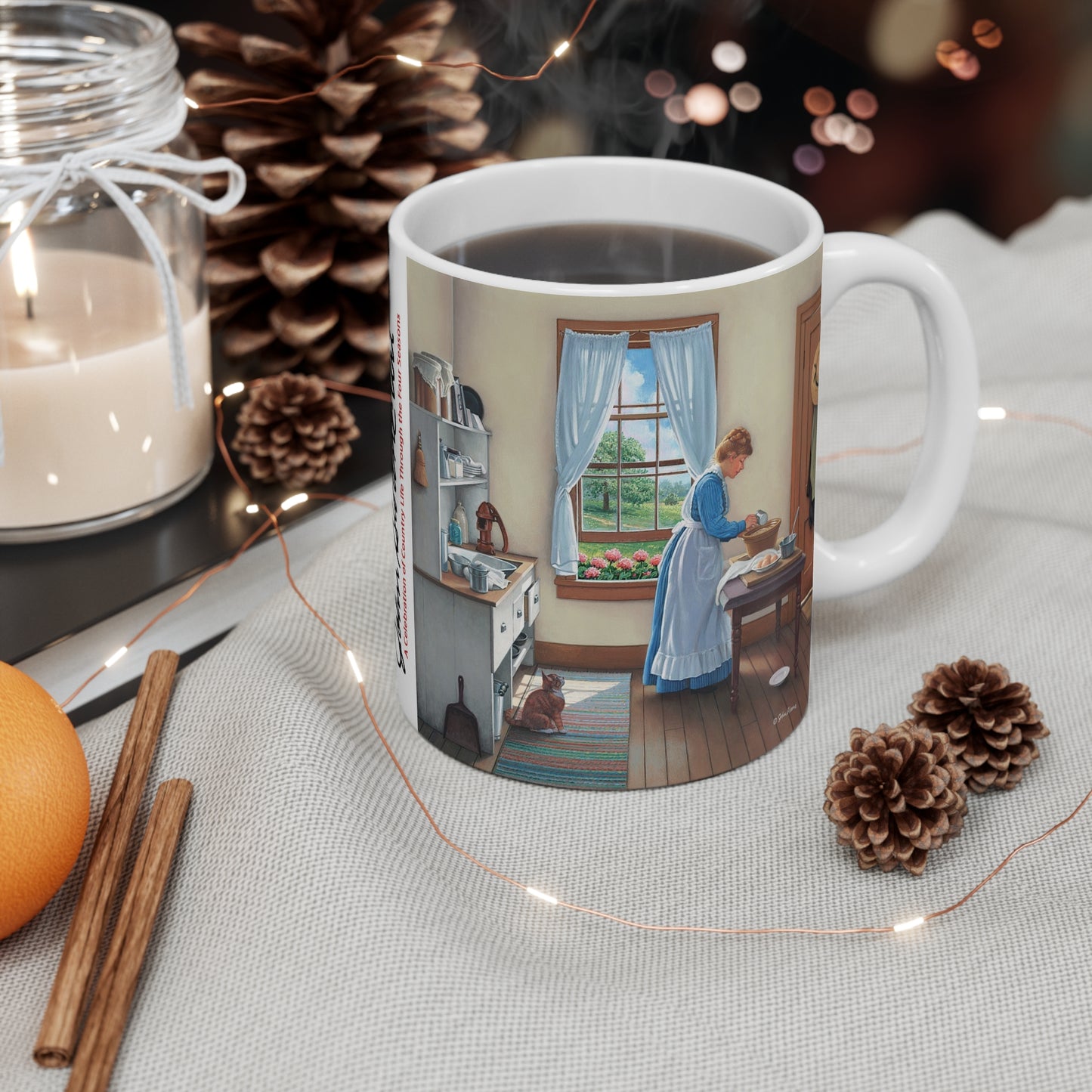 "Heart of the Home" Mug