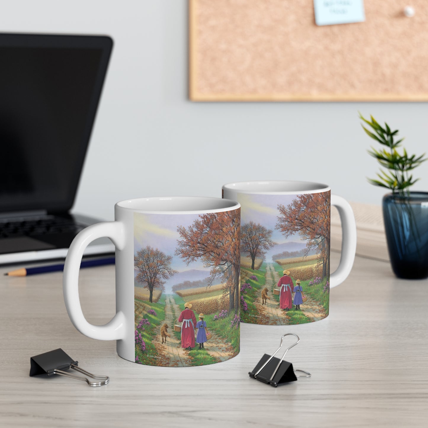 "Down the Road" Mug