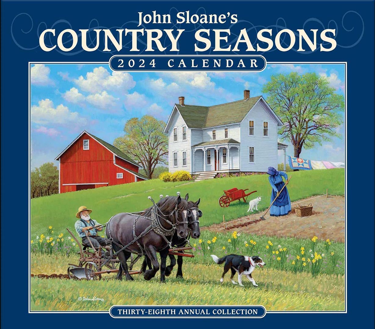 Country Seasons Calendars by John Sloane John Sloane Art