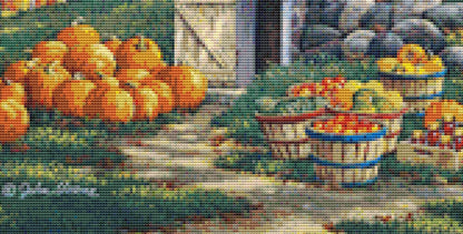 Garden Harvest - Cross Stitch Pattern