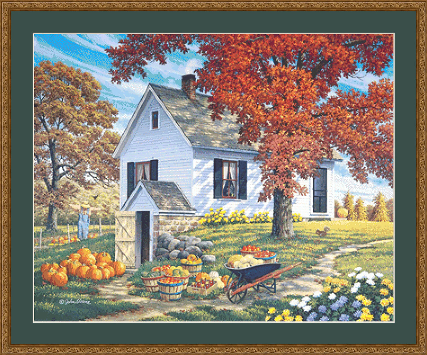 Garden Harvest - Cross Stitch Pattern