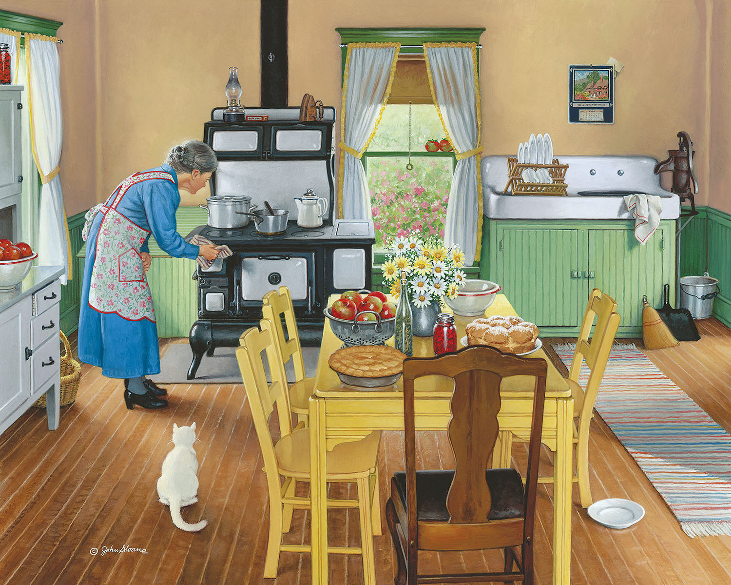 "Grandma's Kitchen" by John Sloane