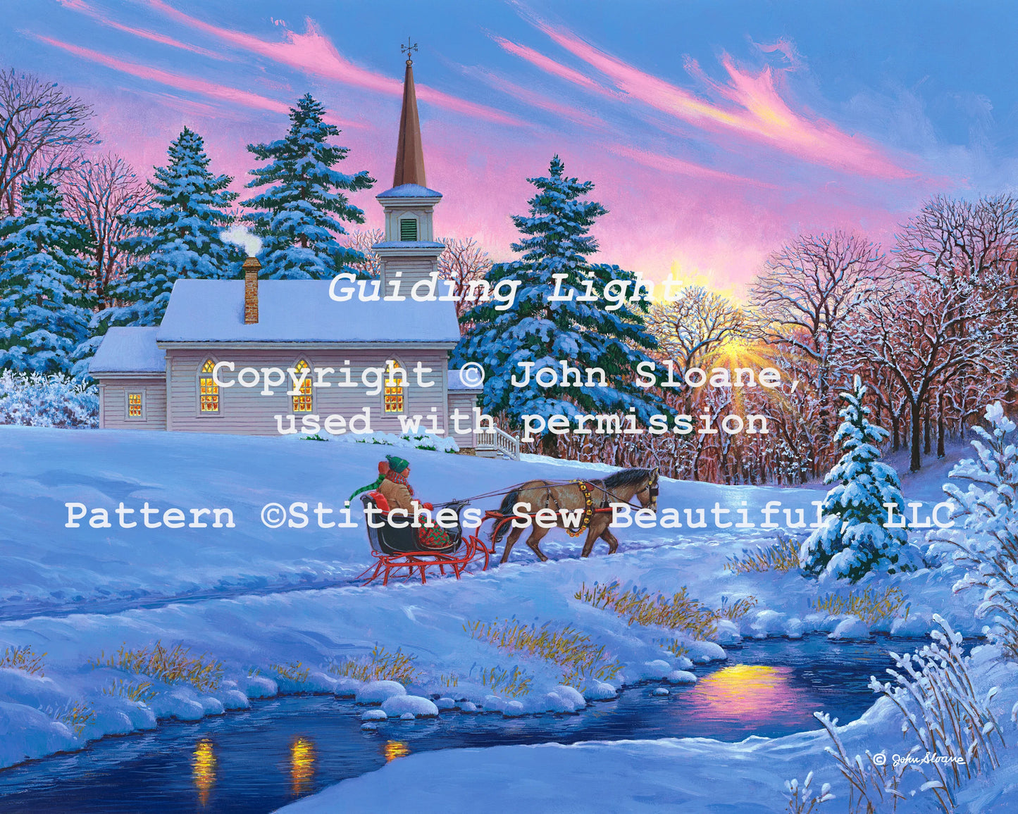 Guiding Light - Cross Stitch Pattern