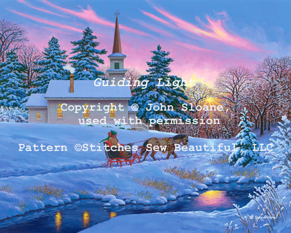 Guiding Light - Cross Stitch Pattern